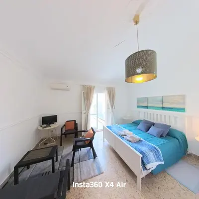 Letto o letti in una camera di Attico di Zoe