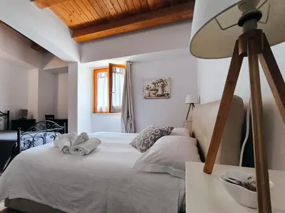 Letto o letti in una camera di Avola Opera House