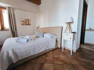 Letto o letti in una camera di Avola Opera House