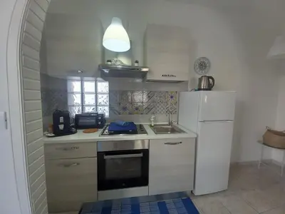 Cucina o angolo cottura di TOLUAMMARE Sicily
