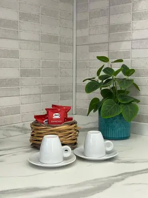 Set per la preparazione di tè e caffè presso Sun House