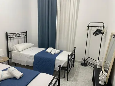 Letto o letti in una camera di VIBEAMAR