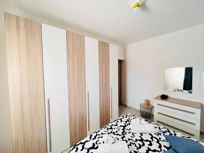 Letto o letti in una camera di VIBEAMAR