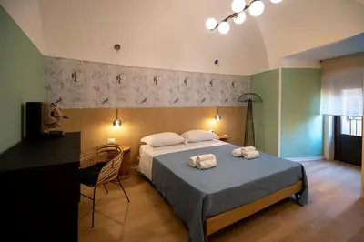 Letto o letti in una camera di Casa di Anita