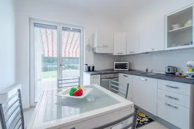 Cucina o angolo cottura di Villa Bianca del Mare