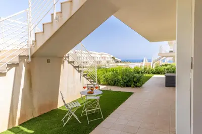 Balcone o terrazza di GuestHost - Borgo 84 Marzamemi - Gelsi Apartament