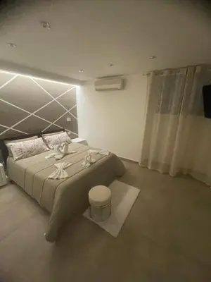 Letto o letti in una camera di Fz house