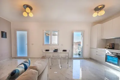 Cucina o angolo cottura di Porto Ammare apartment - SiciliaVacanza