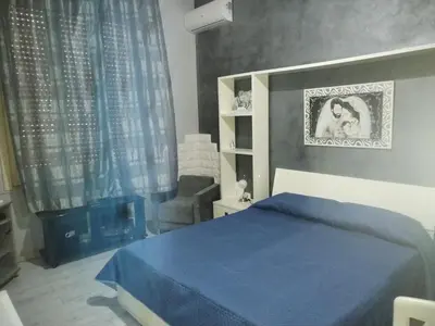 Letto o letti in una camera di House Giusti