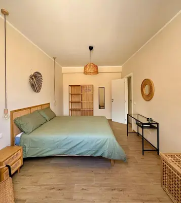 Letto o letti in una camera di Kalimera House