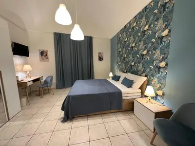 Letto o letti in una camera di Nìmìa B&B di Nic & Fra