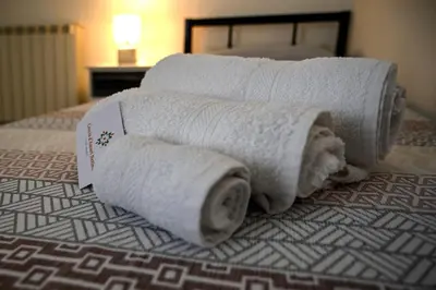 Letto o letti in una camera di Cocciu d'Amuri Netino