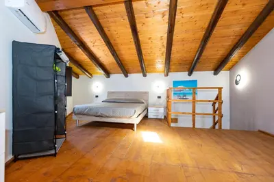 Letto o letti in una camera di Catania center holidays