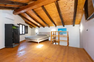 Letto o letti in una camera di Catania center holidays