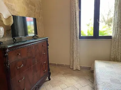 TV o dispositivi per l'intrattenimento presso Brunello con veranda e piscina condivisa