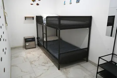 Letto o letti in una camera di Blu Artale