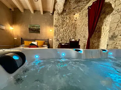 Planimetria di Suite Albanazzo with Jacuzzi near the sandy beach