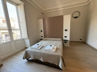 Letto o letti in una camera di Siculus Bed and Breakfast