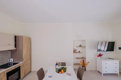 Cucina o angolo cottura di Casa Zefiro Fontane Bianche