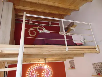 Letto o letti a castello in una camera di Vicolo San Paolo