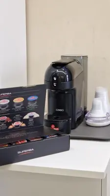 Set per la preparazione di tè e caffè presso Superior Suite & Apartment Catania