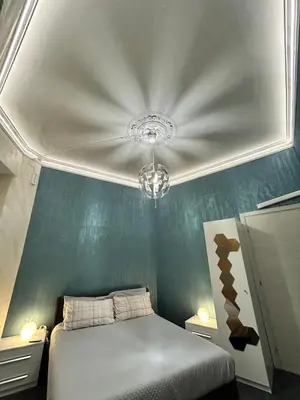Letto o letti in una camera di Domus Cestai