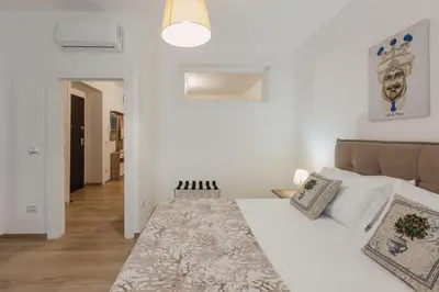Letto o letti in una camera di House Island Ortigia