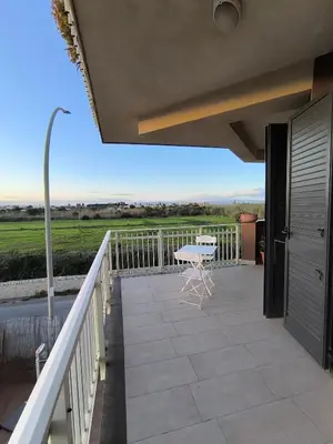 Balcone o terrazza di Appartamento d' amare vicino il mare
