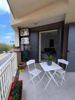 Balcone o terrazza di Appartamento d' amare vicino il mare