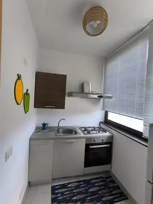 Cucina o angolo cottura di Appartamento d' amare vicino il mare