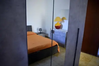 Letto o letti in una camera di LM Home Casa di campagna a 2 min a piedi dal mare
