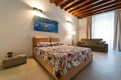 Letto o letti in una camera di GuestHost - Petra Marina