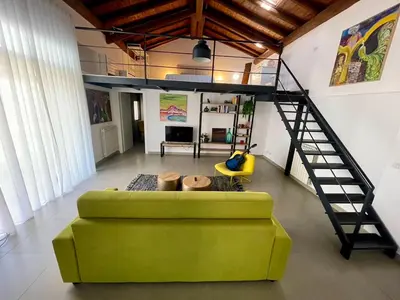 Area soggiorno di Sotto il Fortino, Casa Vacanze