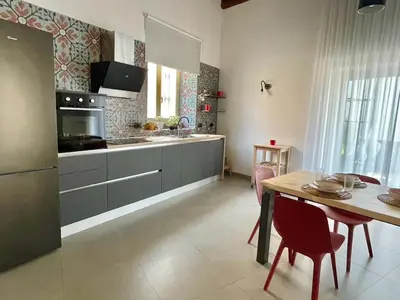 Cucina o angolo cottura di Sotto il Fortino, Casa Vacanze