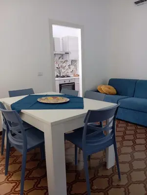Area soggiorno di Victor' apartment
