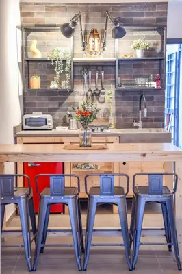 Cucina o angolo cottura di Dimora Maura