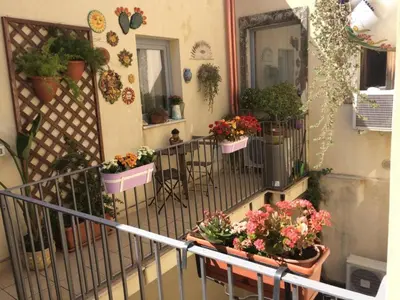 Balcone o terrazza di House of Flowers Borgata