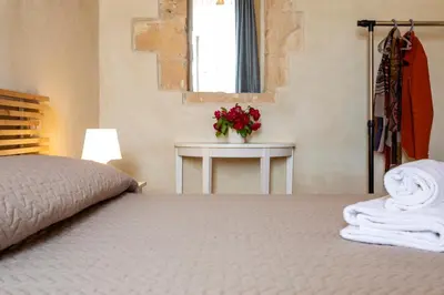 Letto o letti in una camera di Case Mediterranee