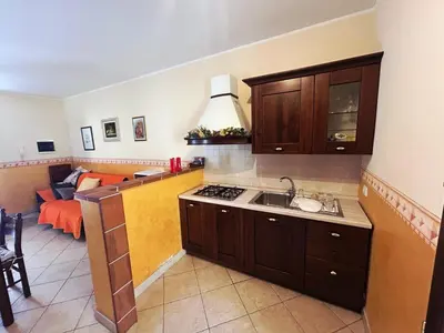 Cucina o angolo cottura di Villa mari&amuri