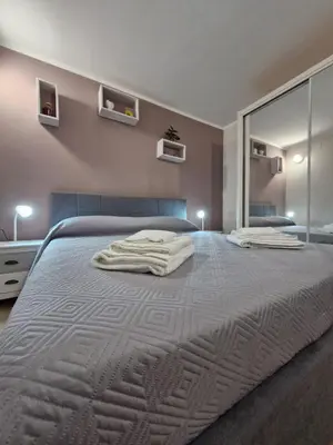 Letto o letti in una camera di Medea
