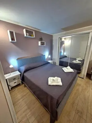 Letto o letti in una camera di Medea