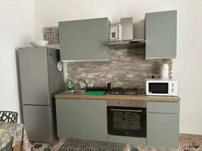 Cucina o angolo cottura di La Casuzza in borgata