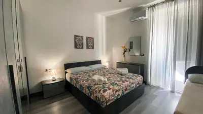 Letto o letti in una camera di Sicily Casa Vacanze