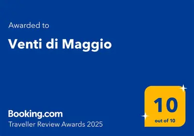 Certificato, attestato, insegna o altro documento esposto da Venti di Maggio