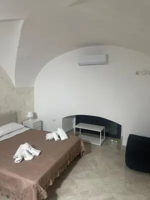 Letto o letti in una camera di NICOTRA'S home