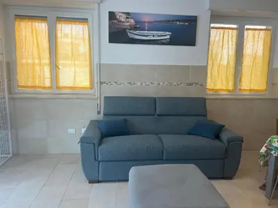 Area soggiorno di Marzamemi Beach Sun Sea