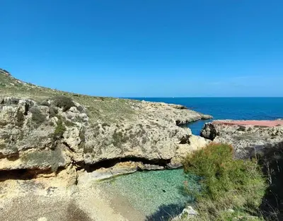 Paesaggio naturale nelle vicinanze del bed & breakfast
