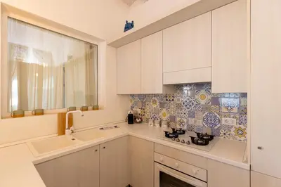 Cucina o angolo cottura di Villa Elysian con piscina privata