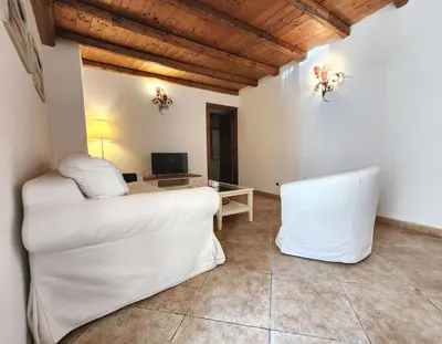 Letto o letti in una camera di Il Cortile di Dioniso