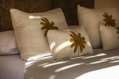 Letto o letti in una camera di ISULATRAVEL - Villa Calamare
